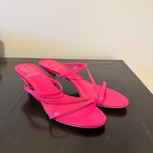 Vince Camuto Pink Kitten Heel Sz 9